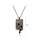 Glamorousky silver 925 Sterling Silver Plated Black Fashion Creative Gold Cloud Drop Geometric Pendant with Garnet and Necklace 996CBACC981C8BGS_2
