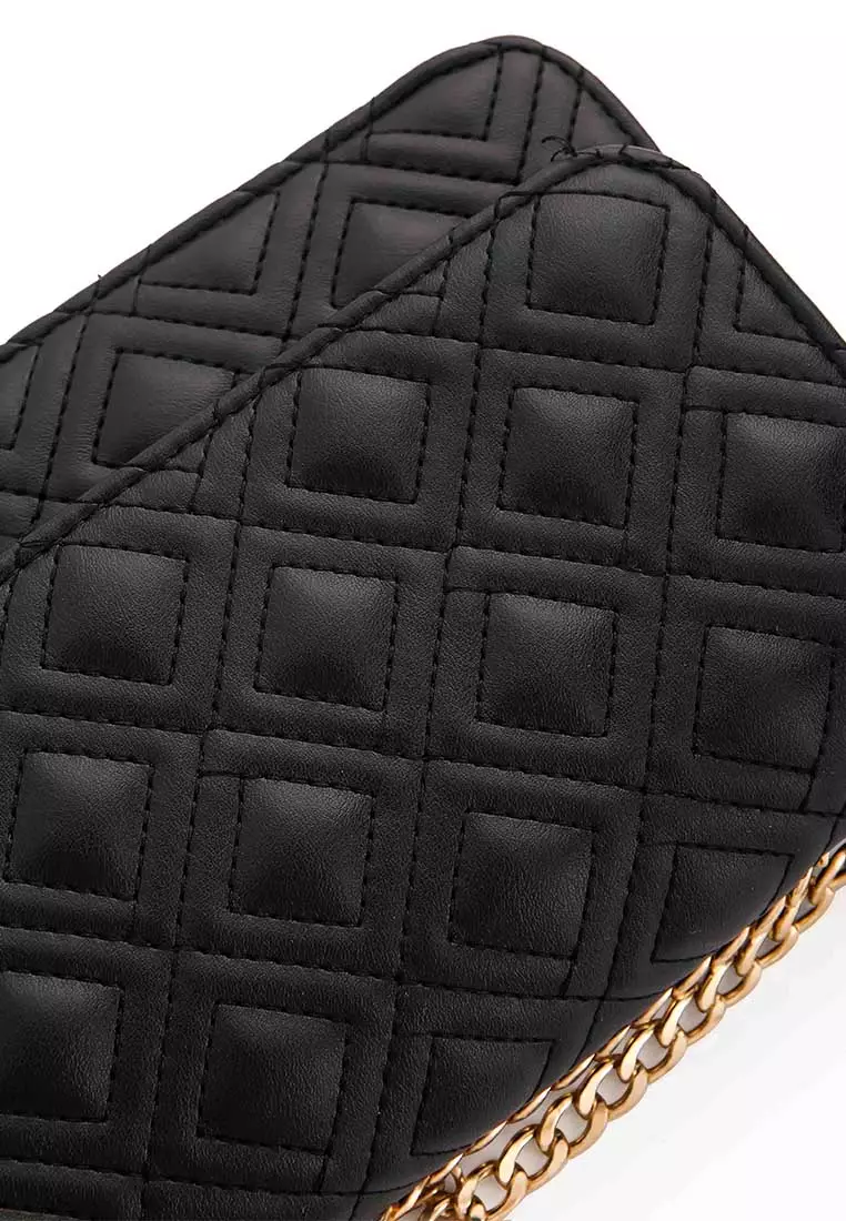 GYKACO MEGUMI Black - Tas Wanita Sling Bag - Fashion Top Handle Bag (Import)