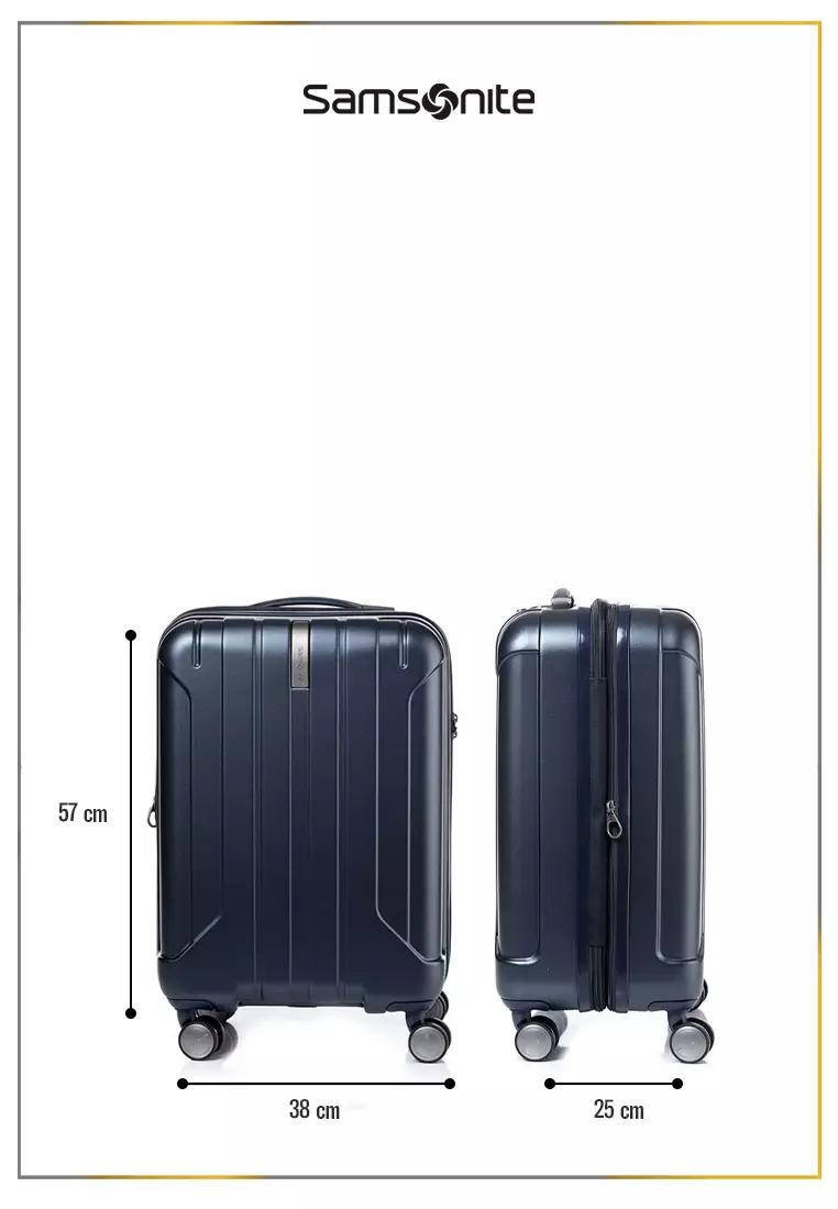 Samsonite Koper Hardcase Niar 3Pcs Set (20,24,29 Inch) - Matt Graphite