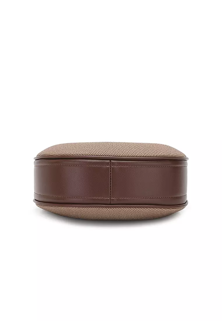 Women's Top Handle Bag / Sling Bag / Crossbody Bag / Shoulder Bag (手拿袋 / 斜孭袋 / 單肩包) - 棕色