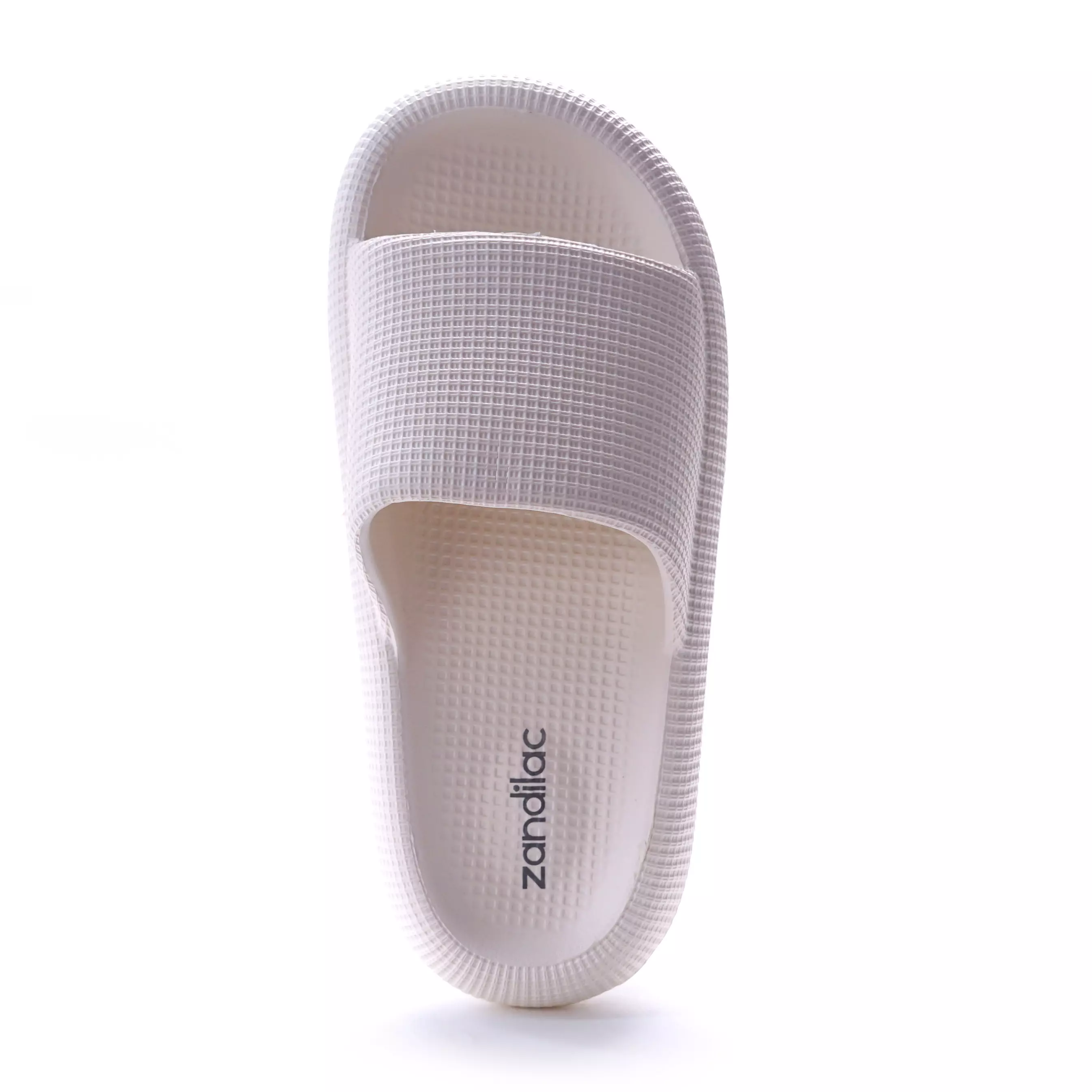 ZANDILAC - SANDAL WANITA DEWASA CH220566WD empuk full karet VANILLA
