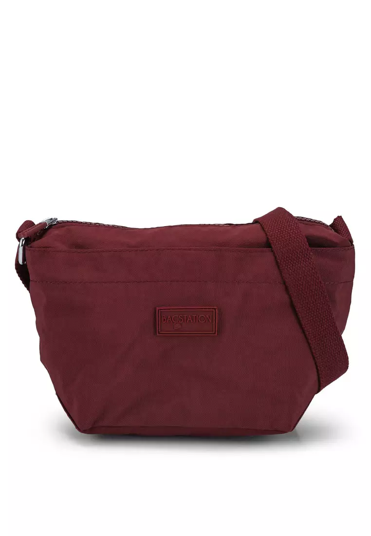 Sling discount bag maroon