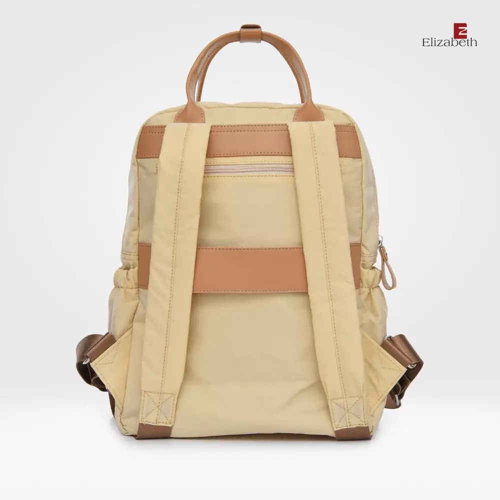 Tas Ransel Wanita Elizabeth Backpack 0022-1294 Light Cream