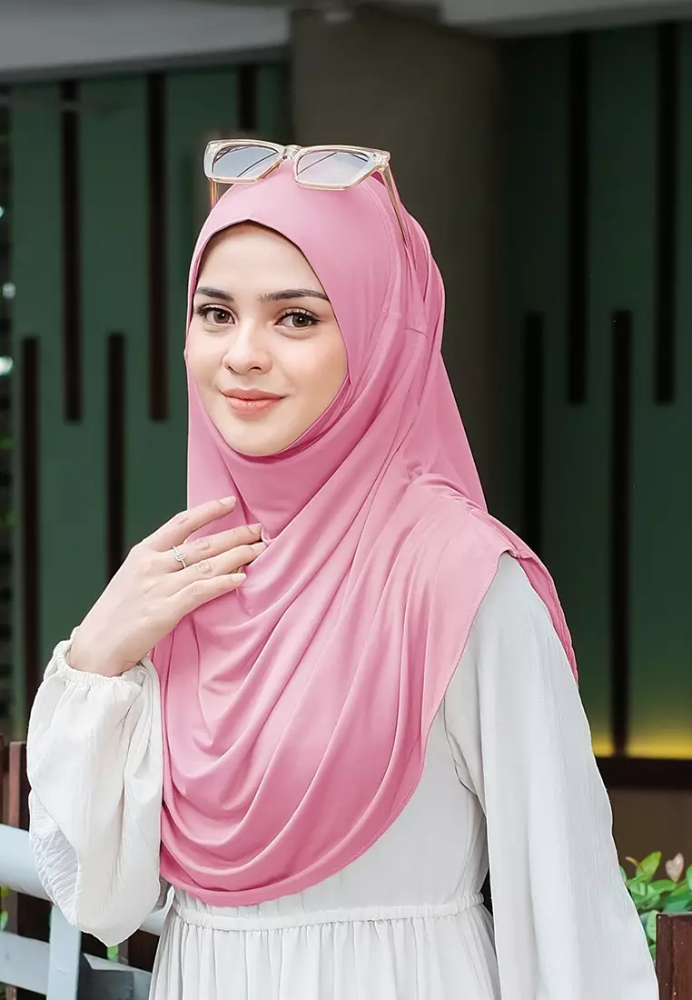 HIJAB INSTAN FATHIA - PINK