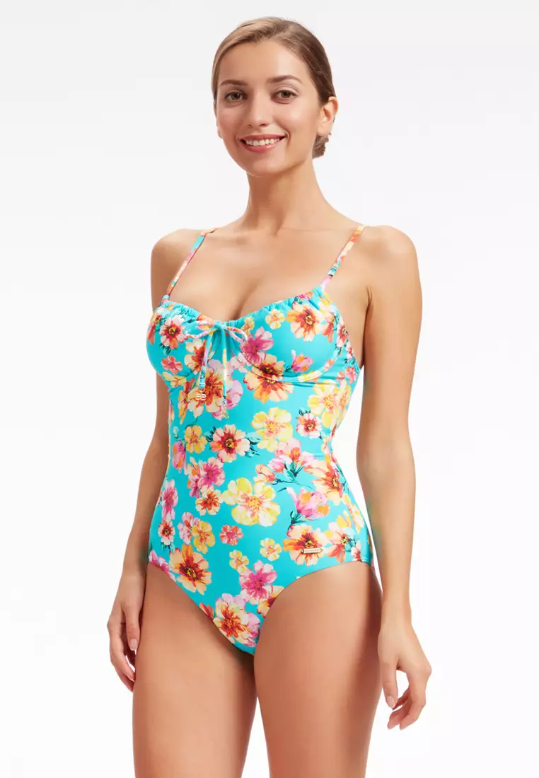 Sunseeker Vibrant Vacation B/C Cup One-piece Swimsuit