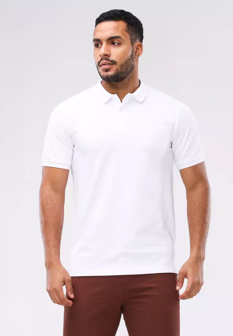 Cvc Collared Shirt Pique