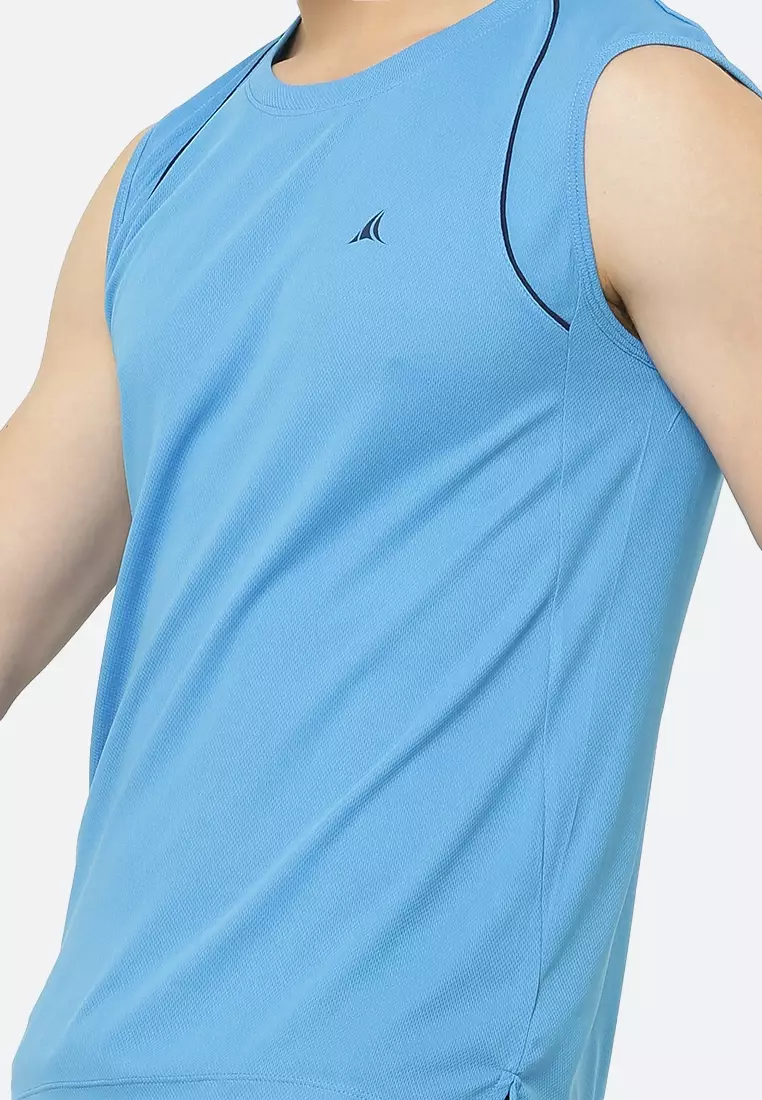 Men's Blue Hydrate Training/ Workout Tank Top