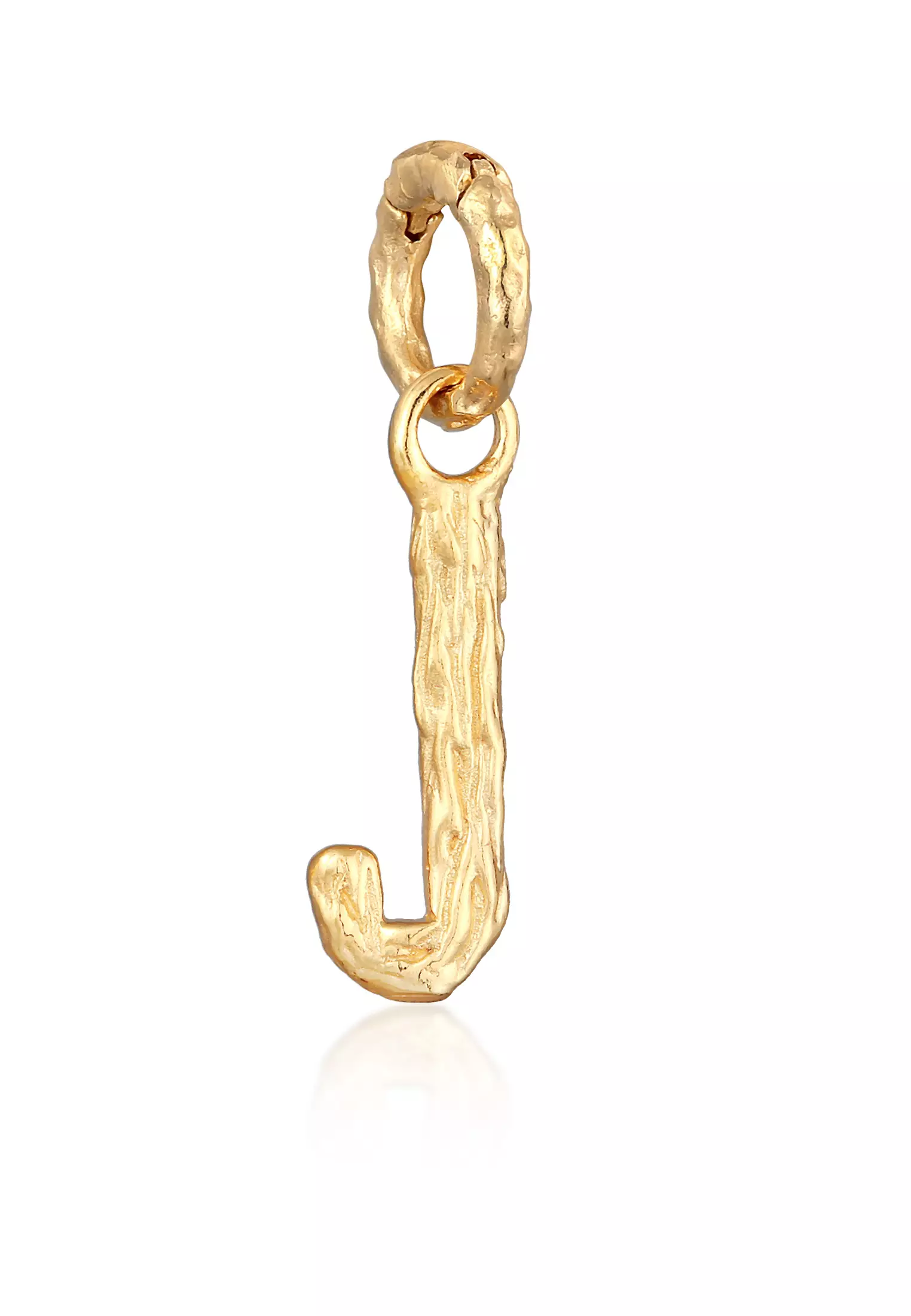 Gold letter new arrivals j pendant