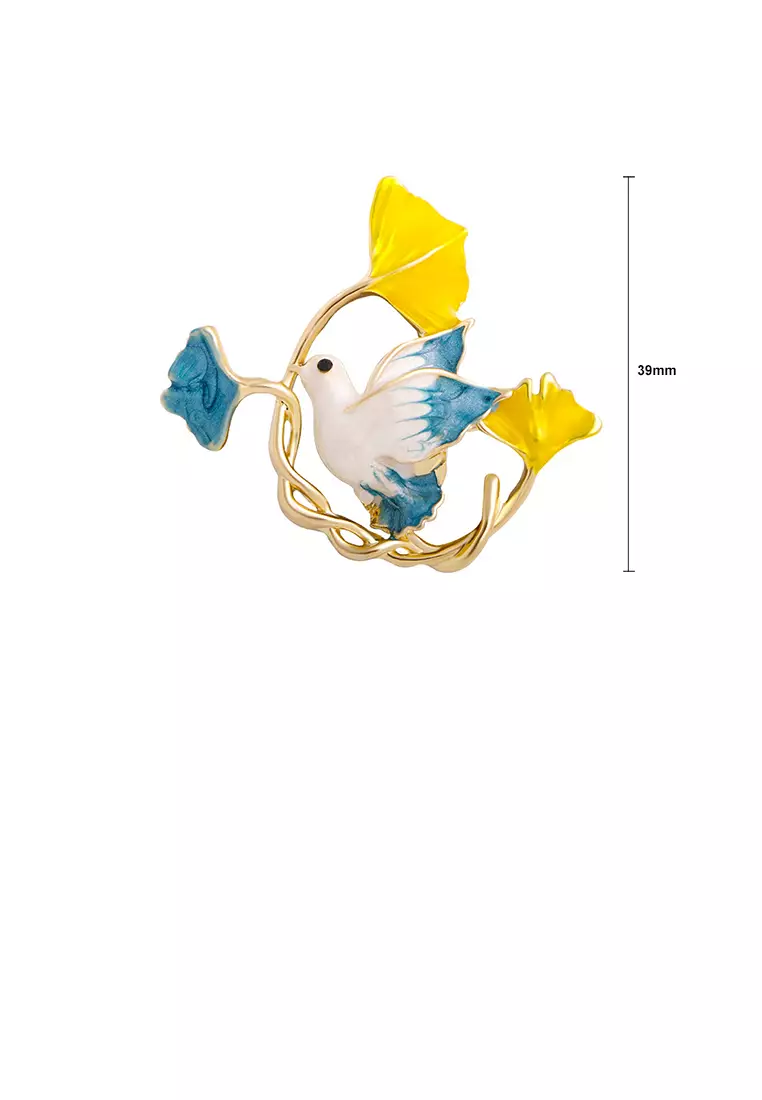 Dove of peace brooch shop