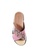 PRODUIT PARFAIT pink Cross strap comfort slipper 4B3E6SH04A77AFGS_6