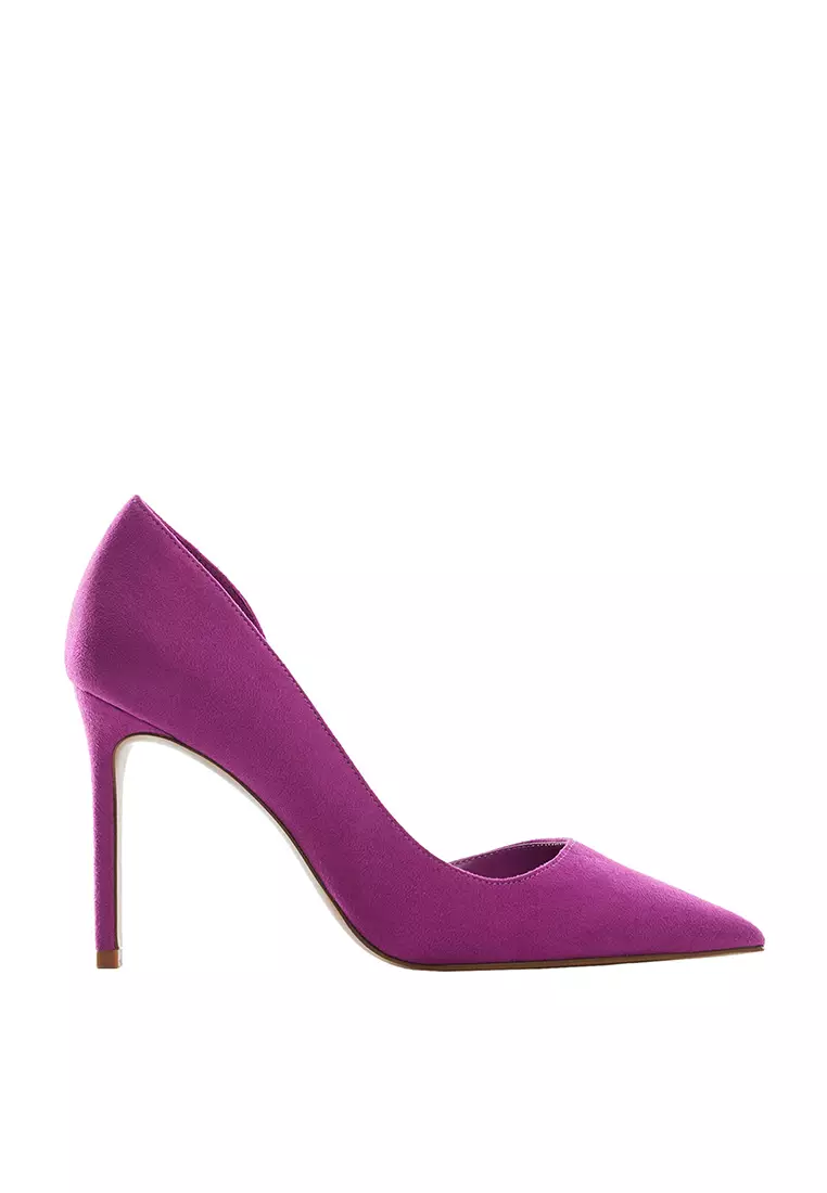 Mango asymmetric stiletto shoes clearance