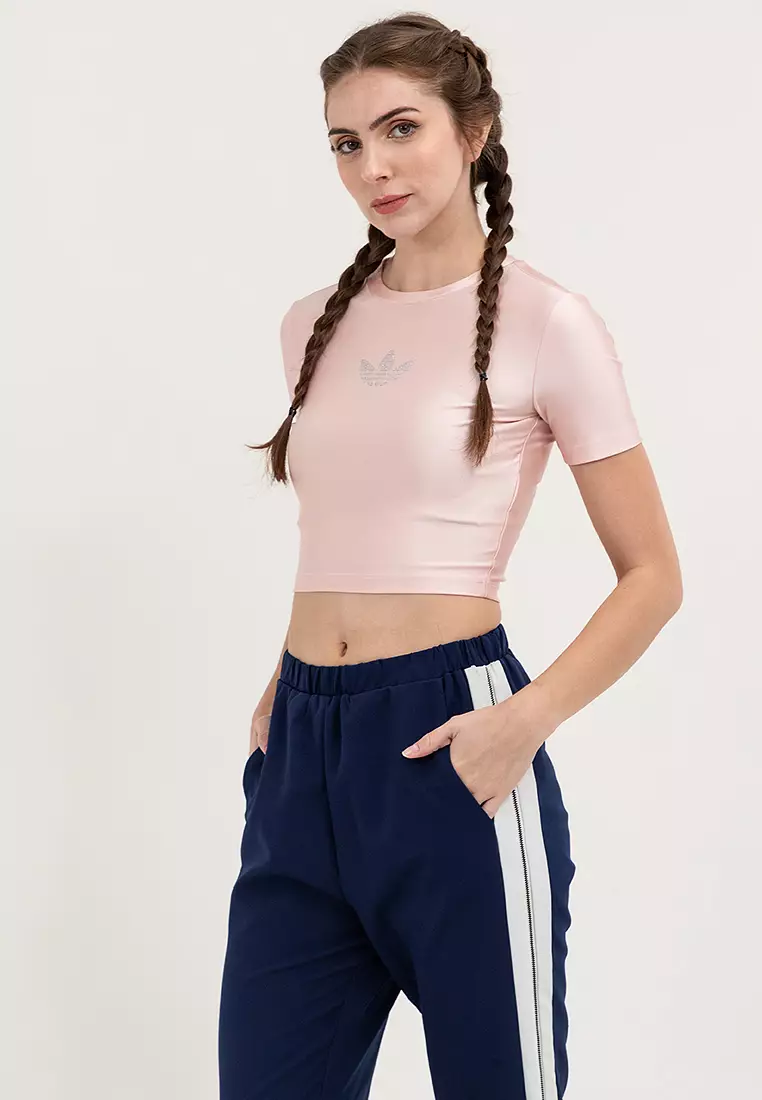 Rhinestone Trefoil T-Shirt