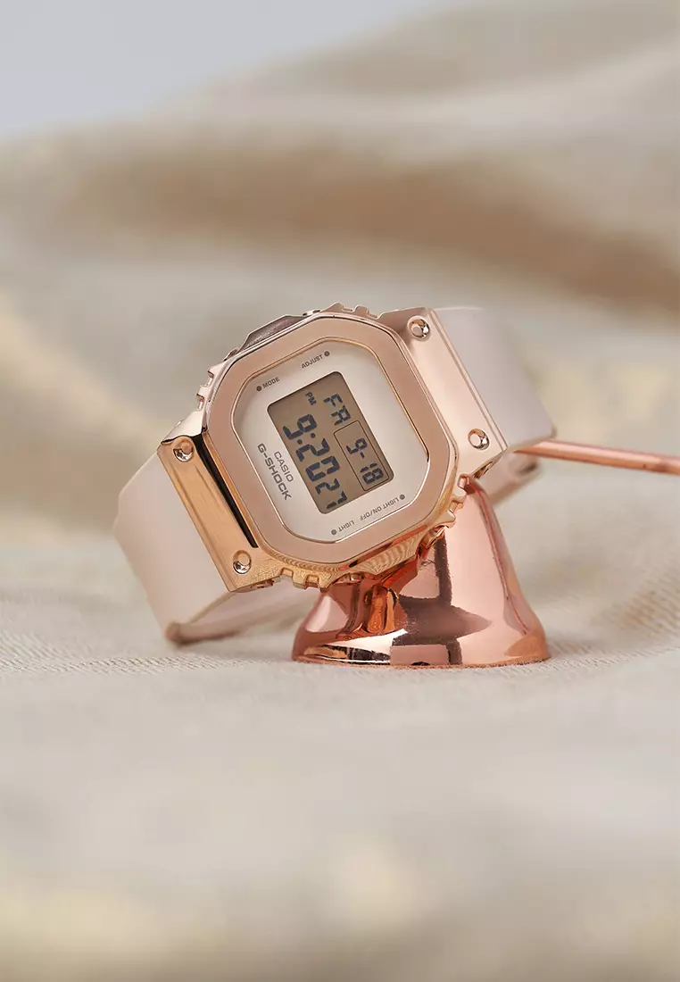 G shock rose gold womens best sale