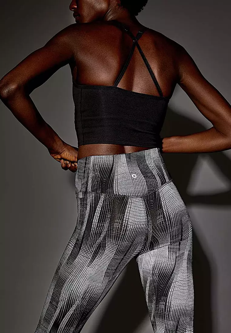 Go Move Reflective High Waisted Gym Leggings