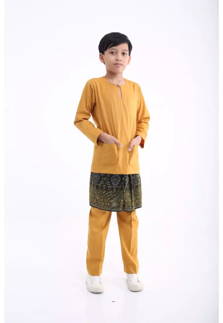 Baju Melayu Teluk Belanga Kids