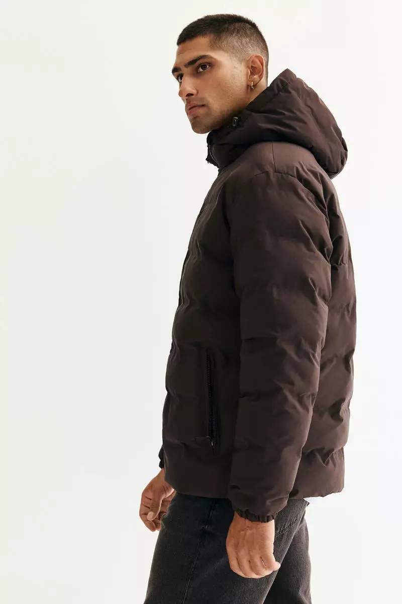 Buy H&M Regular Fit Water-repellent puffer jacket Online ZALORA
