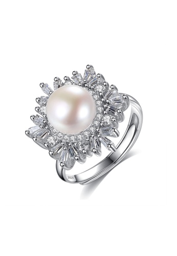 Buy Fortress Hill Premium White Pearl Ring Online On Zalora Singapore