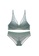 W.Excellence green Premium Green Lace Lingerie Set (Bra and Underwear) 4E167US92EF104GS_1