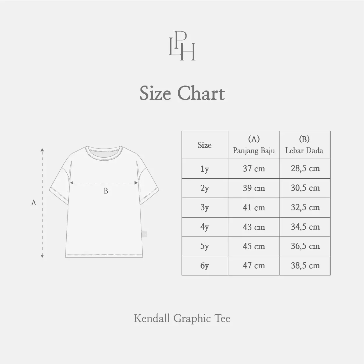 Little Palmerhaus - Kendall Oversized Tee 2.0 (Kaos Anak Oversized) Pink Pony