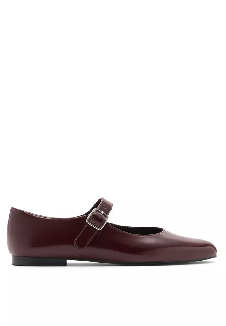 Discount on Mango  shoes - SKU: Patent Leather-Effect Ballet Flats