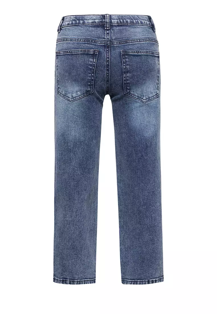 Pito Dito Girl Blanch Celana Panjang Denim Anak Biru - Size 14