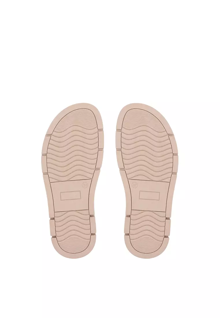 Beige Mia Strappy Sandals