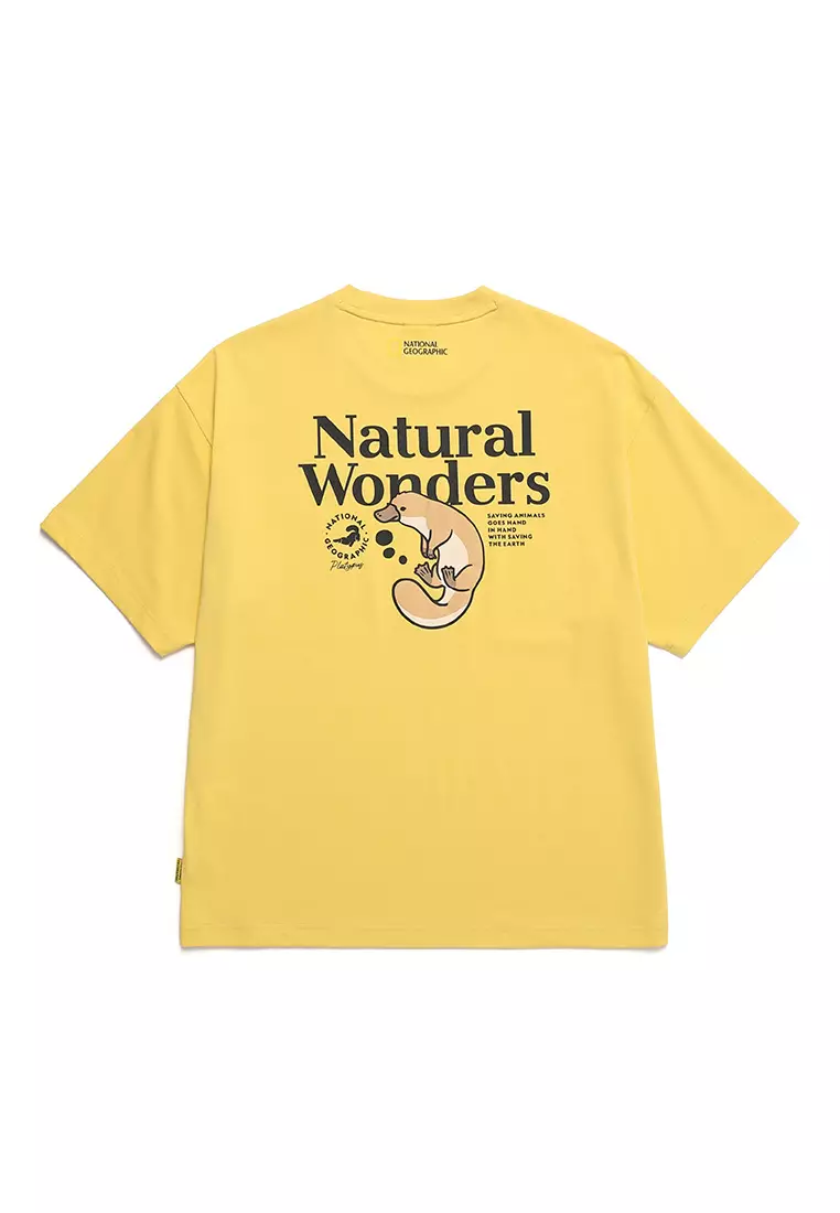 Unisex Natural Wonders Platypus Graphic Eco Short Sleeve Tee