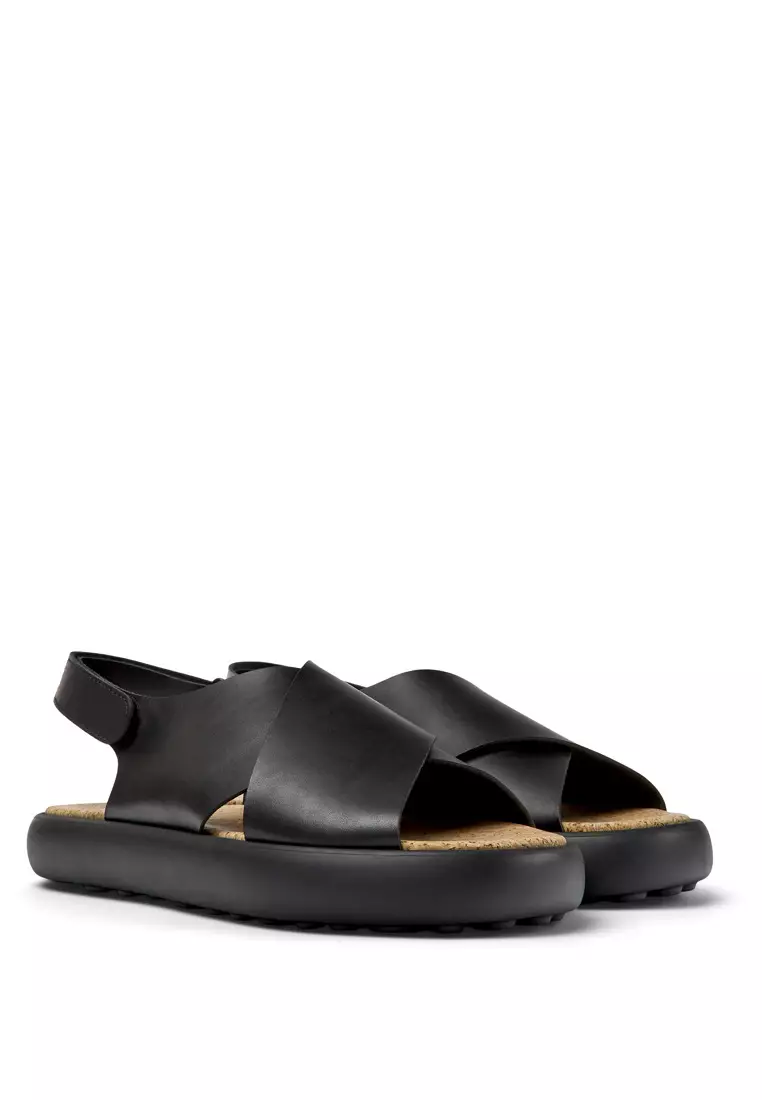 Mens black clearance strap sandals