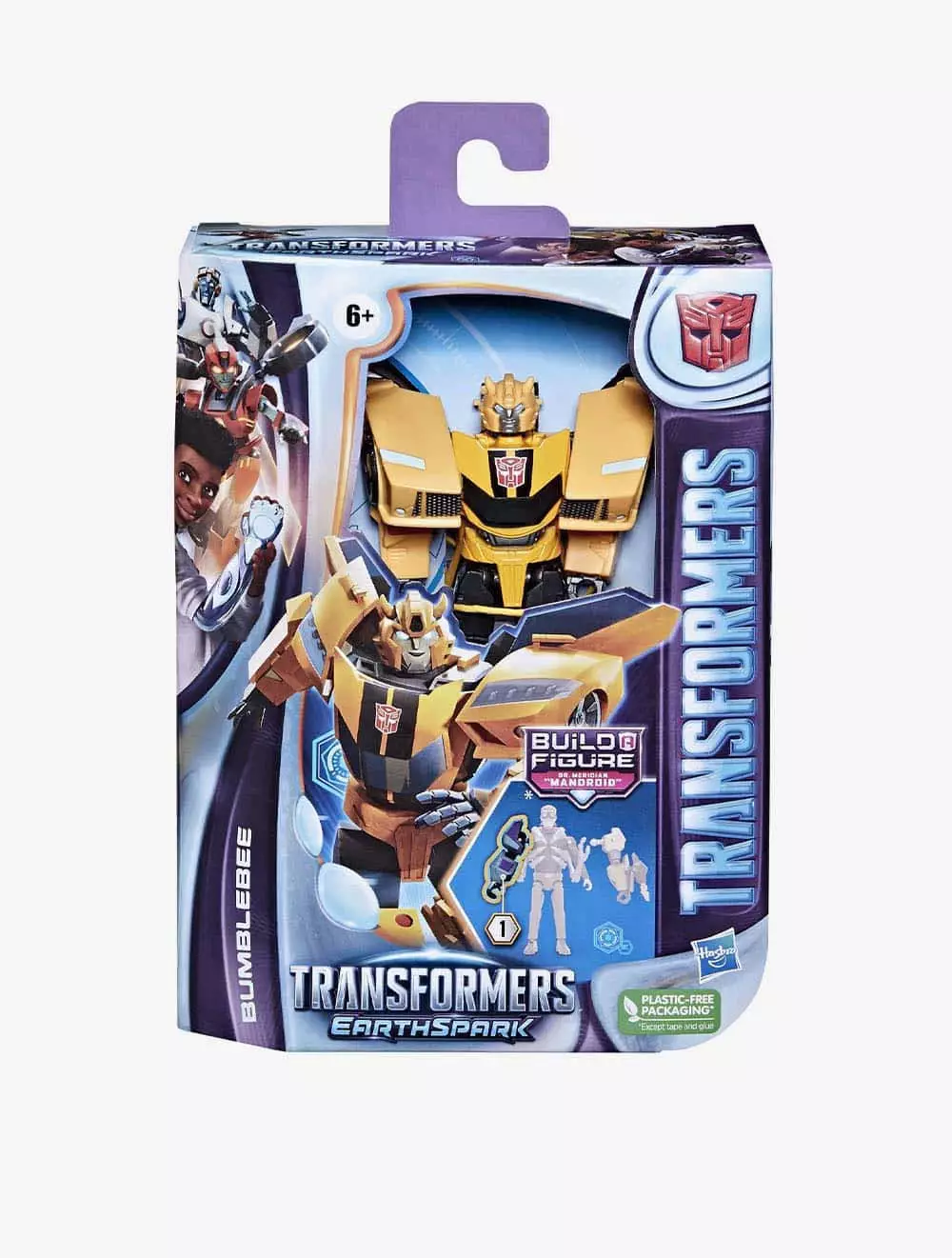 Mainan transformers robot store in disguise bumblebee