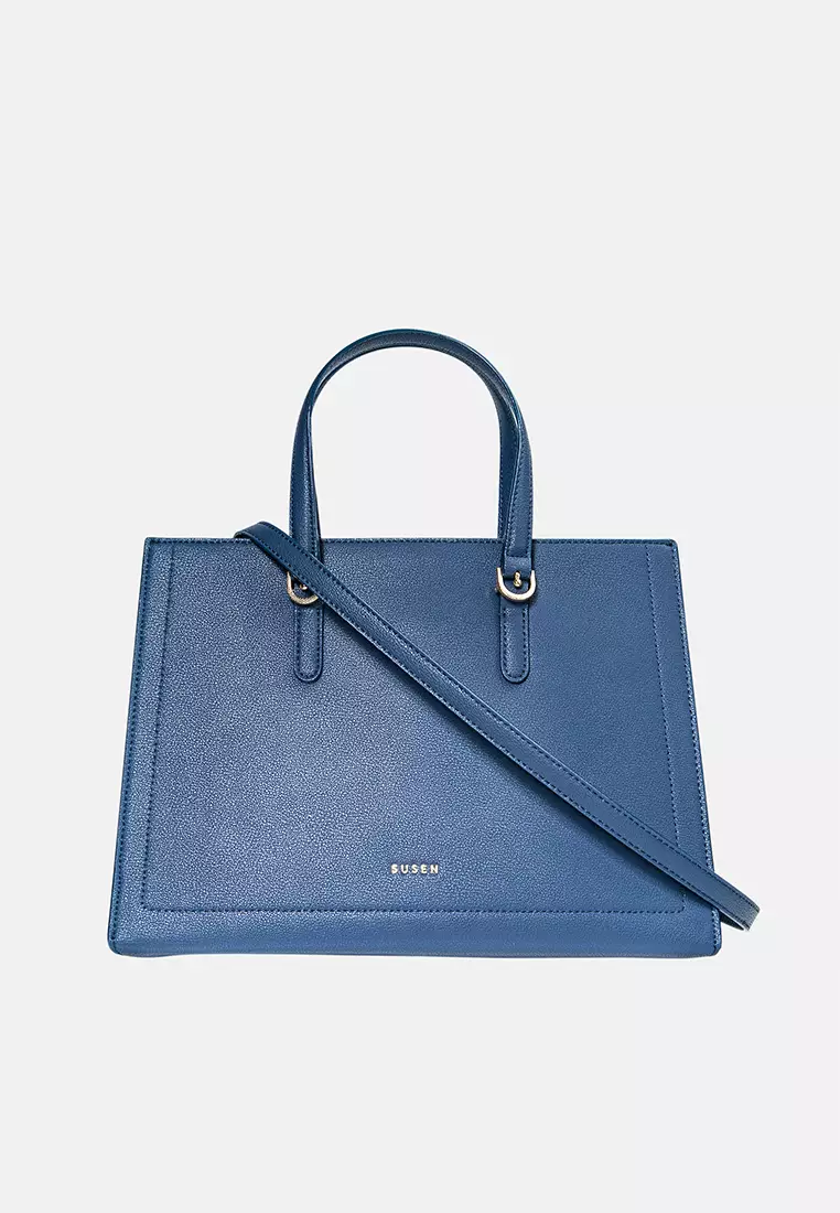 Buy SUSEN SUSEN LADY SUSEN TOTE BAG NAVY Online ZALORA Malaysia