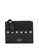 Valentino black Rockstud Calfskin Cardholder With Zipper Card holder/Coin purse 197A0AC86B2E7BGS_1