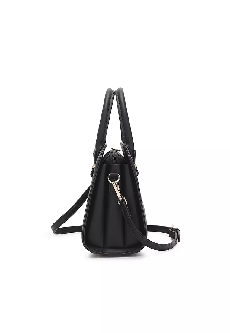 Women's Top Handle Bag / Sling Bag / Crossbody Bag / Shoulder Bag (Tas Tangan / Tas Selempang / Tas Bahu) - Hitam
