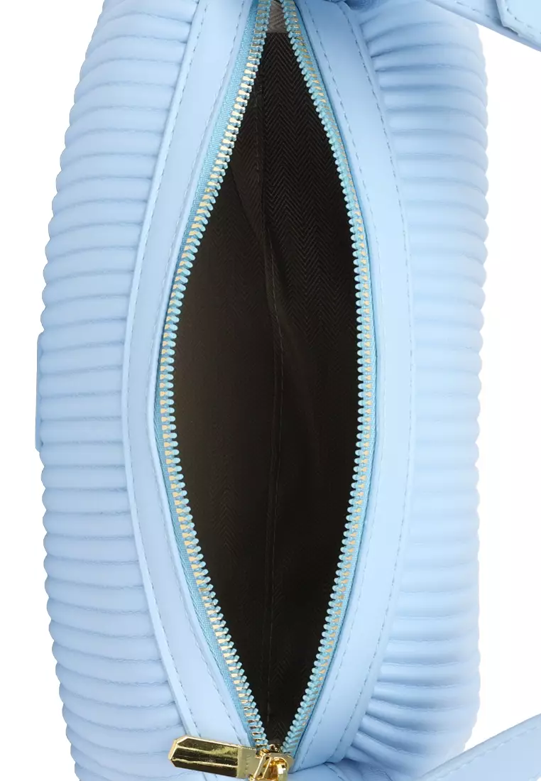 Blue Rectangular Crossbody Bag