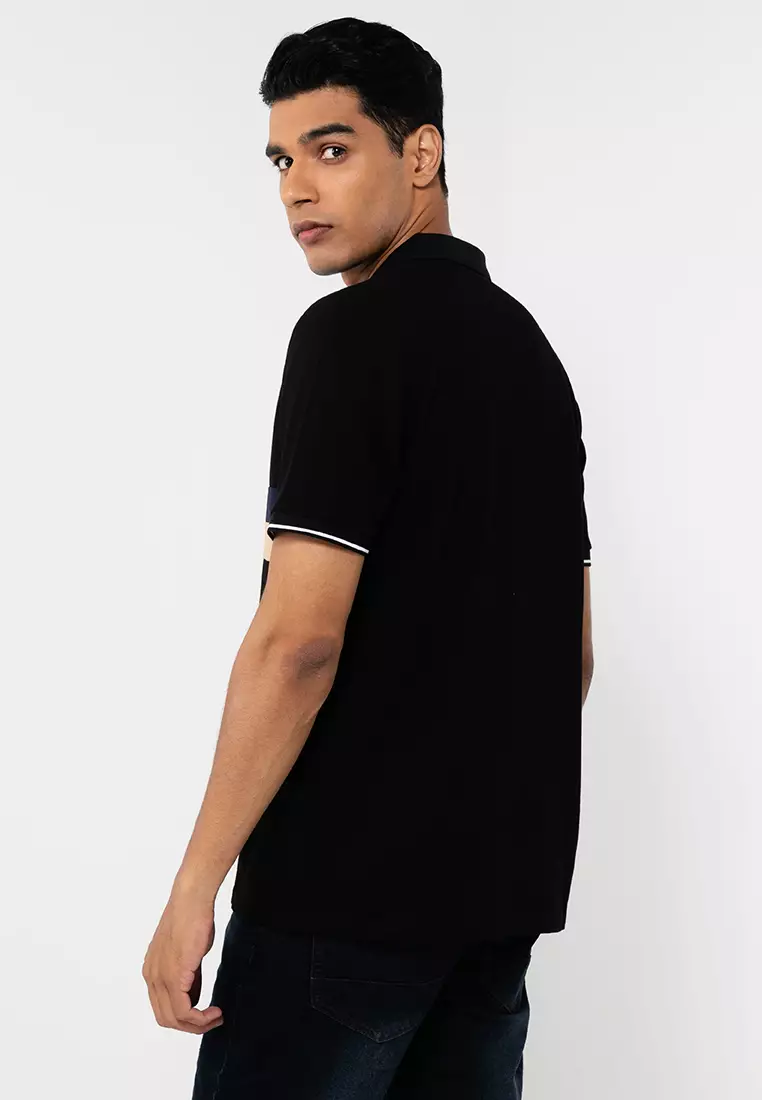 Block Stripes Polo Shirts