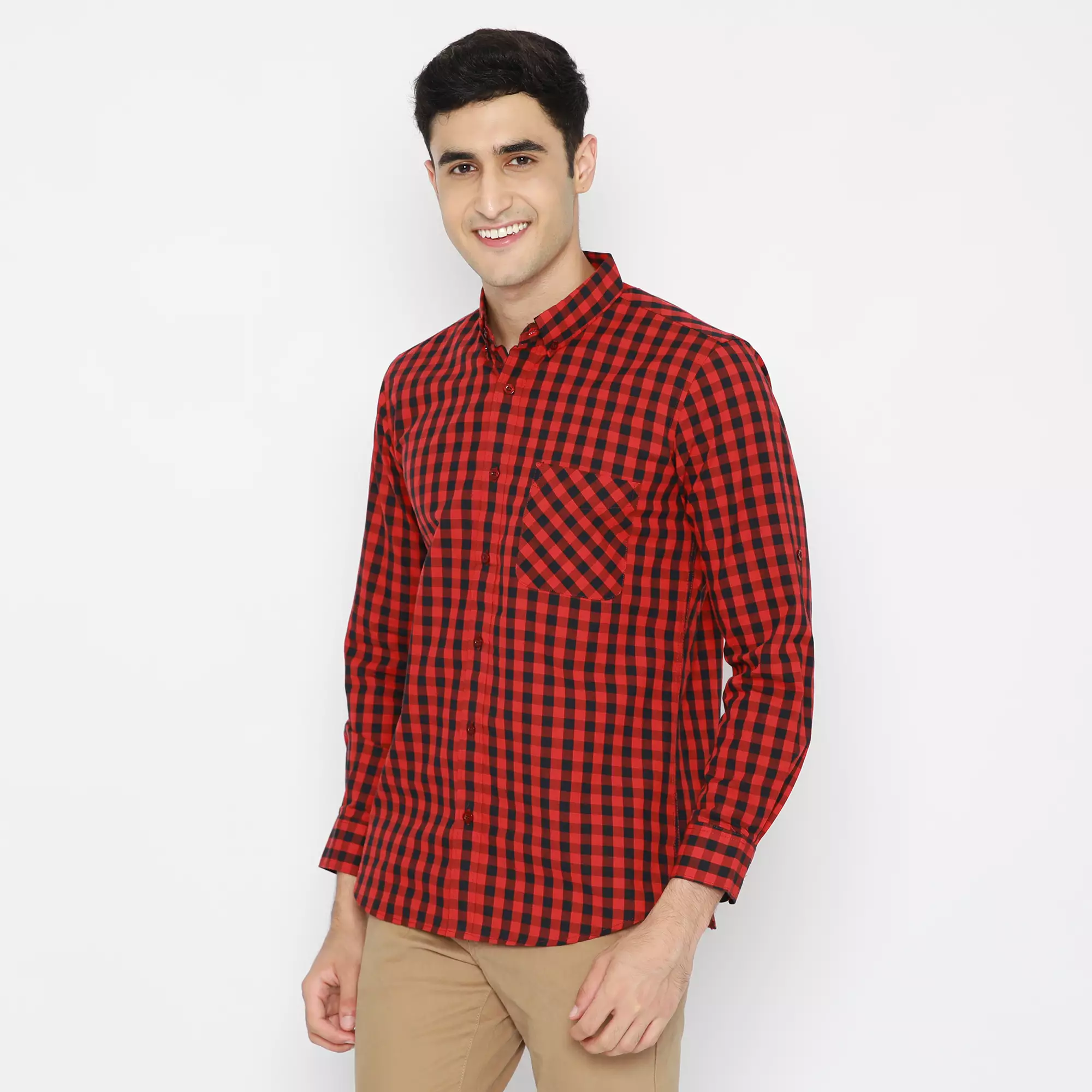 Platini Kemeja Flanel Pria Lengan Panjang 76226