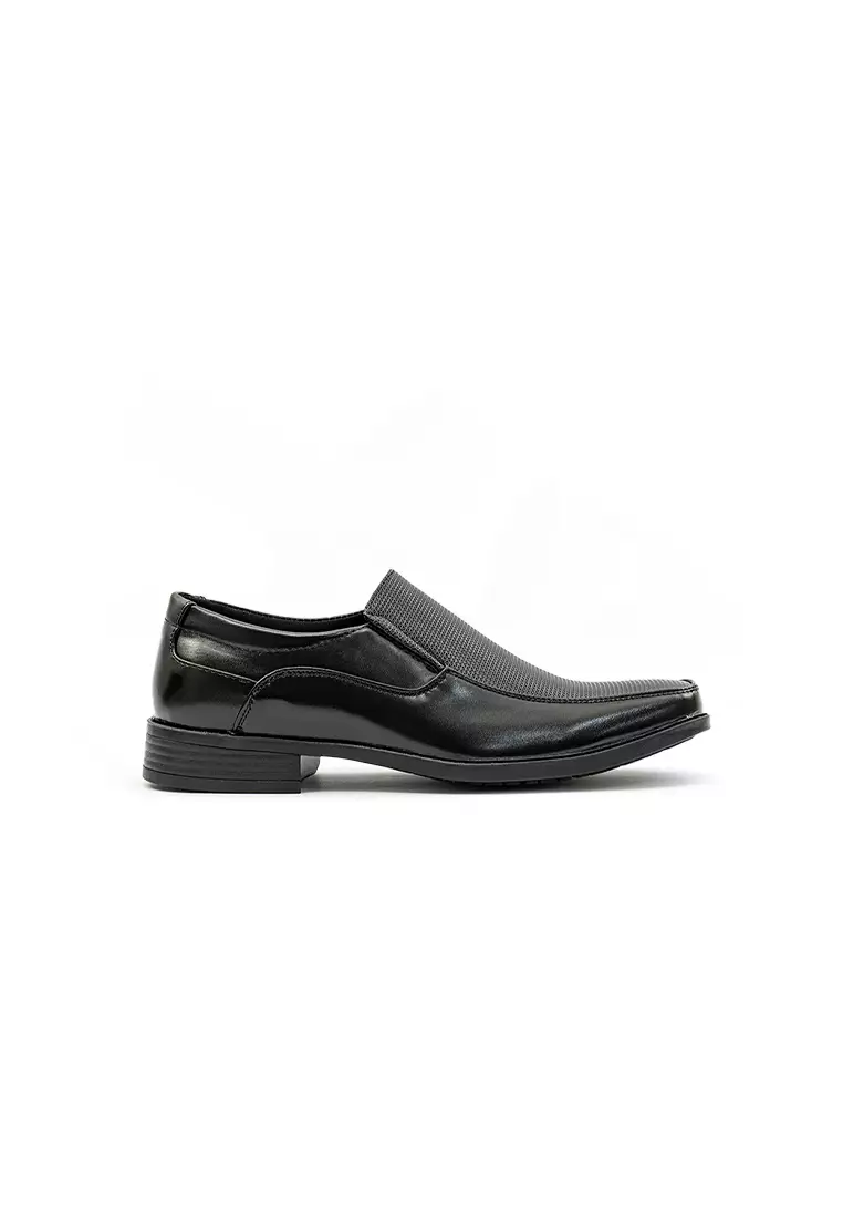 Men's Formal Slip On MY 25612 - Black C81 Sleek Formal Shoe for All Seasons Easy Wear