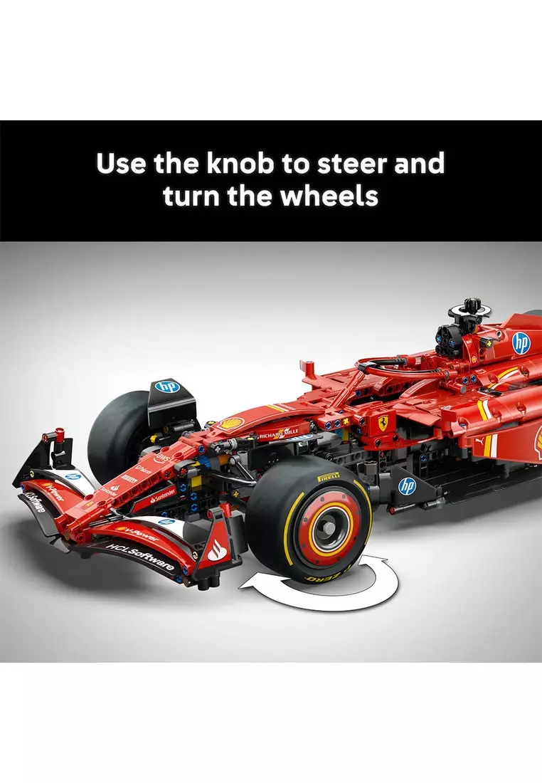 Technic 42207 Ferrari SF-24 F1 Car, Age 18+, Building Blocks, 2025 (1361pcs)