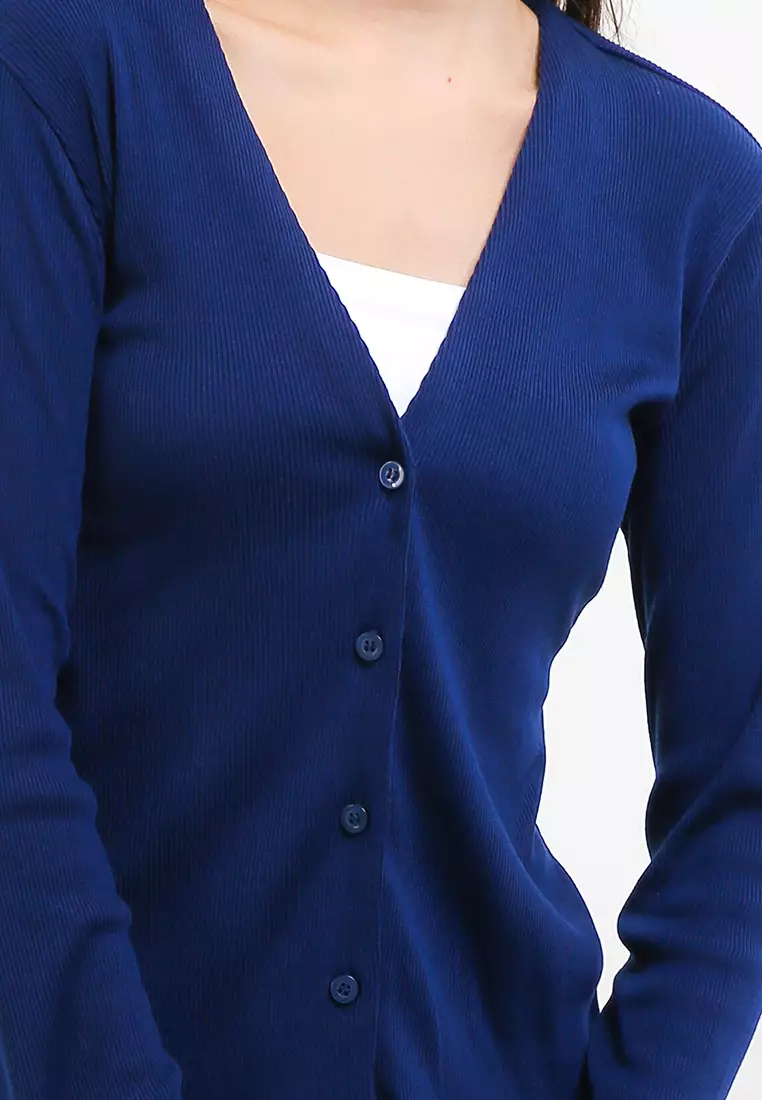 Rib Knit LL Cardigan