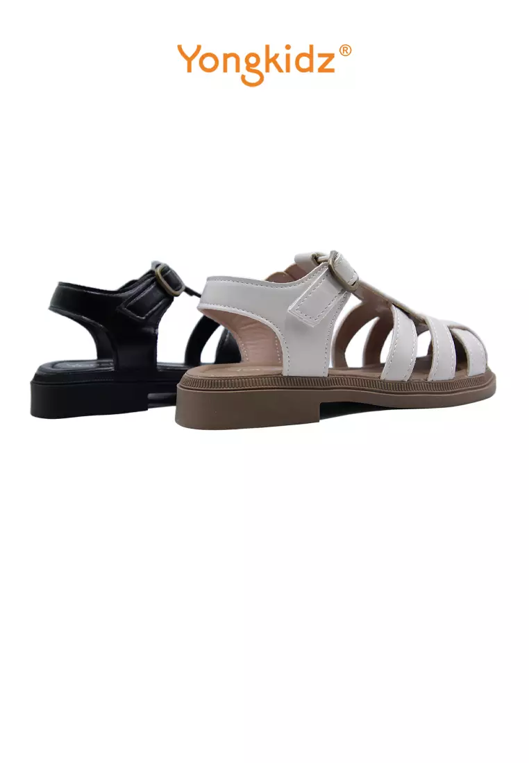 YONGKIDZ VANILLA SANDAL TALI ANAK PEREMPUAN OL-ADN42101-25 CREAM