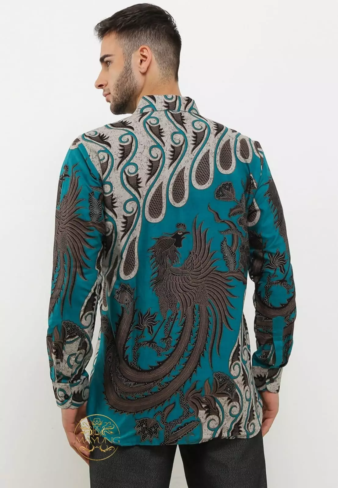 Senapati Tosca  Kemeja Batik Pria Premium Slimfit Modern Lengan Panjang