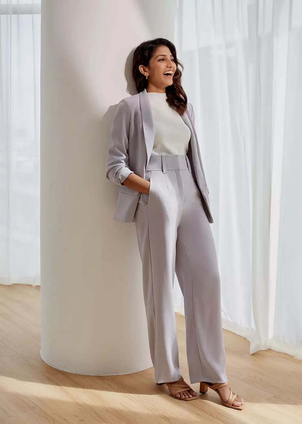 Celana Wanita - Morie Regular High Waist Straight Leg Pants (2022 Version)