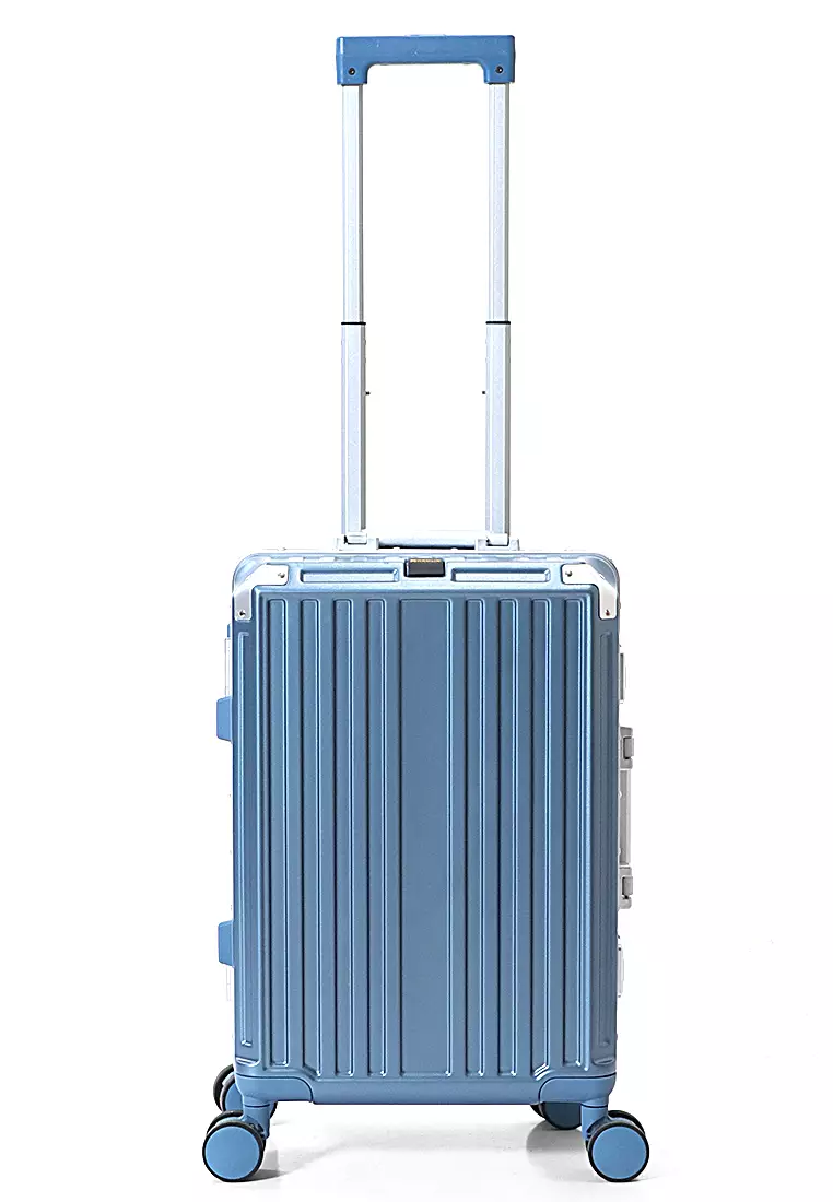 Belinda Koper Hardcase Size 20 Inch Suitcase Unisex TSA Lock Material Polycarbonate ORIGINAL - Blue