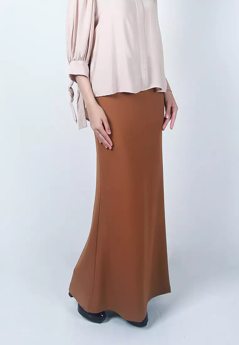 Buy Ladies Jeans Modest Office Long Skirt 2024 Online ZALORA