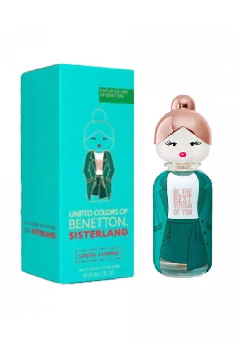 Benetton Sisterland Green Jasmine Woman 80 ML