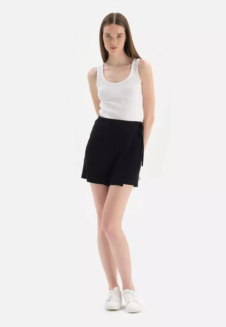 Black Shorts, Regular, Short Leg, Loungewear for Women