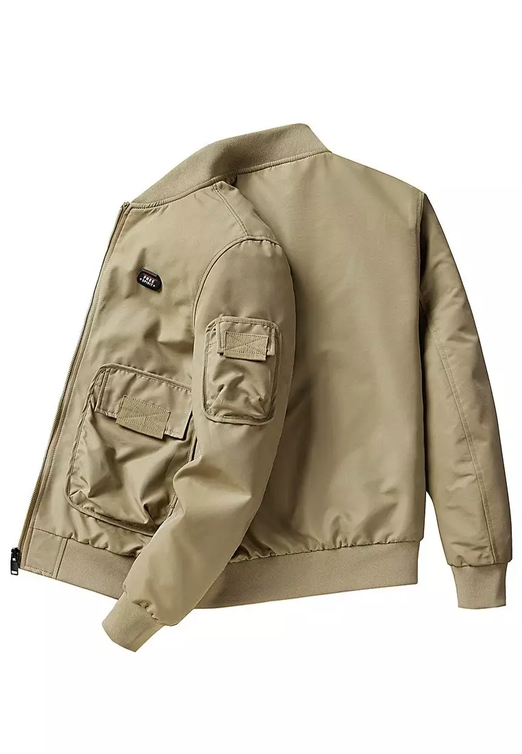 Casual Military Style Bomber Jacket