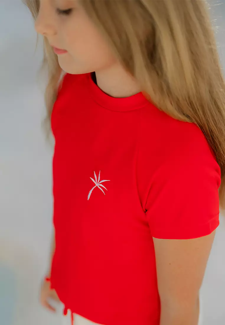 Bleu Marine Unisex Top & Pants Two Pieces Swimwear, Baju Renang Anak - Ruby