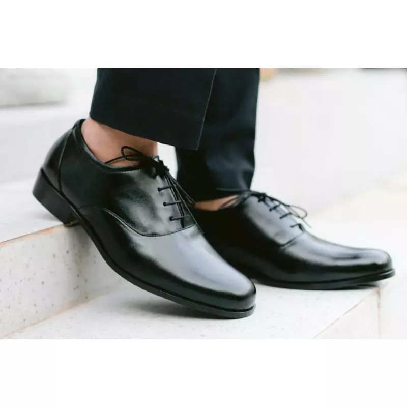 Sepatu Pantofel Pria Oxford Kulit Sapi Louis Andreano LA-902