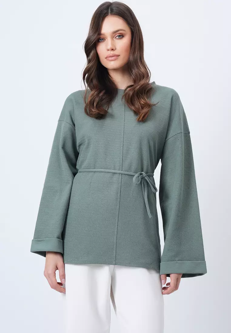 Waist Tie Blouse