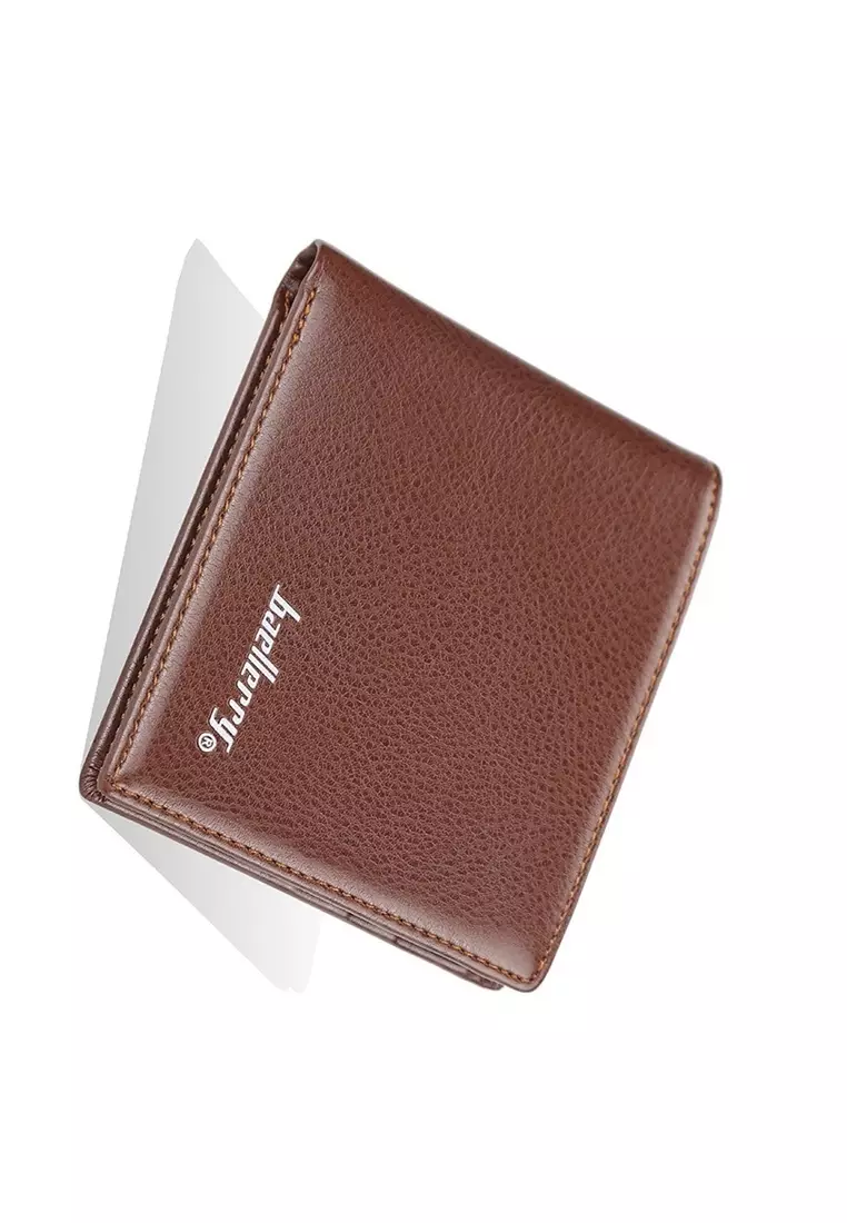 Dompet Pria Bahan Kulit PU Leather Premium BAEOS Original